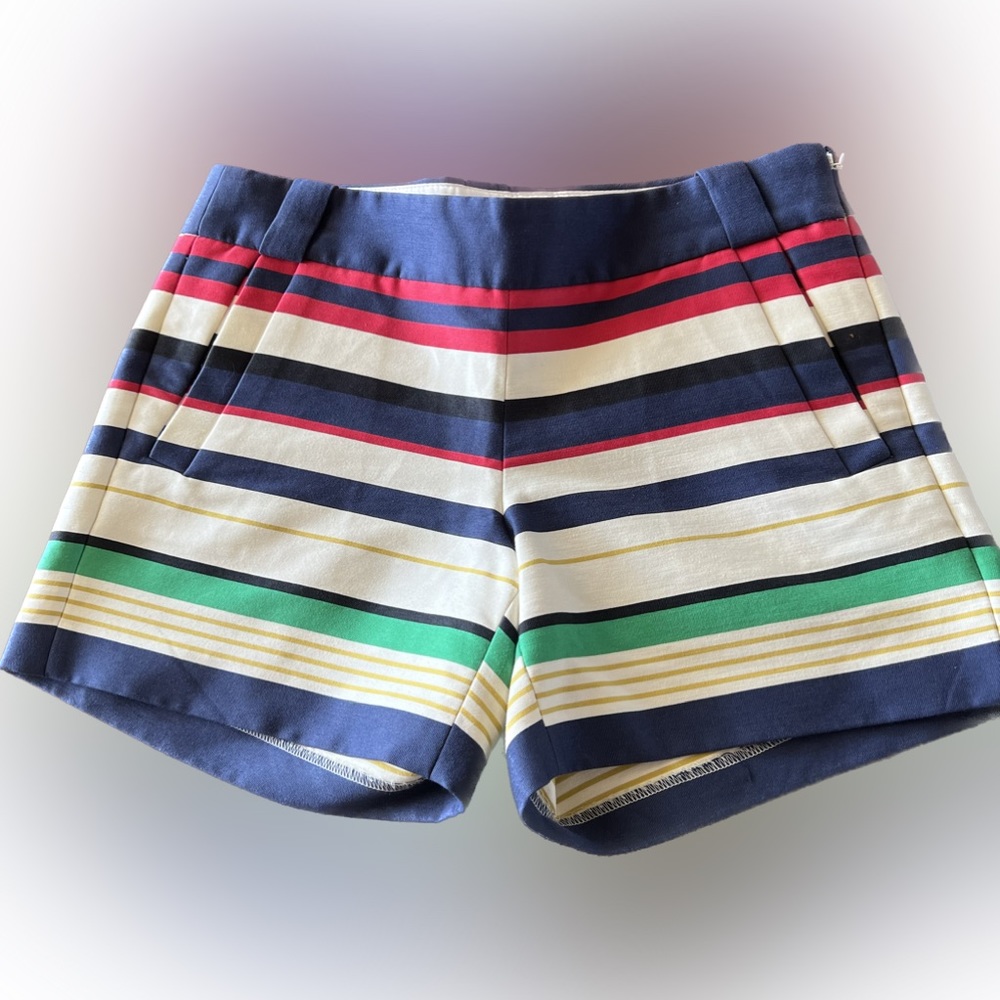 J crew side zippered shorts.  Excellent condition.